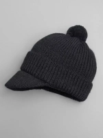 Шапка для мальчика с козырьком на осень