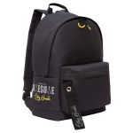 Рюкзак Grizzly, 30*44*15см, 1 отделение, 4 кармана, укрепленная спинка, черный