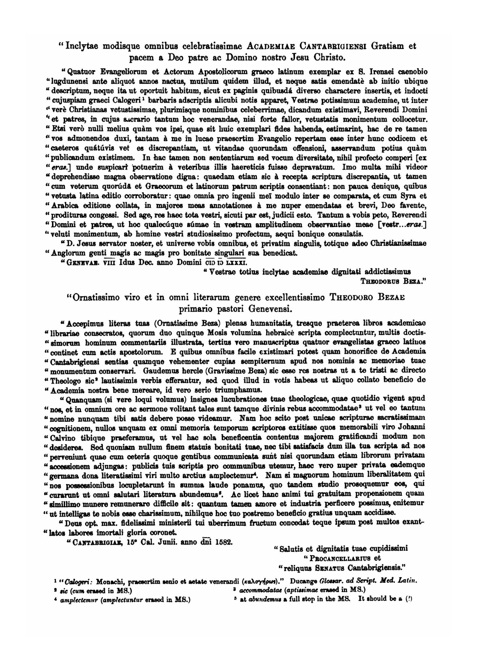 Bezae codex cantabrigiensis | Frederick Henry Ambrose Scrivener