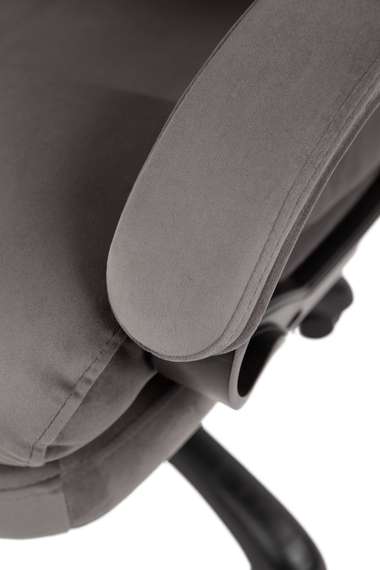 Кресло Chairman Home 505 Россия ткань Т-55 серый (черный пластик)