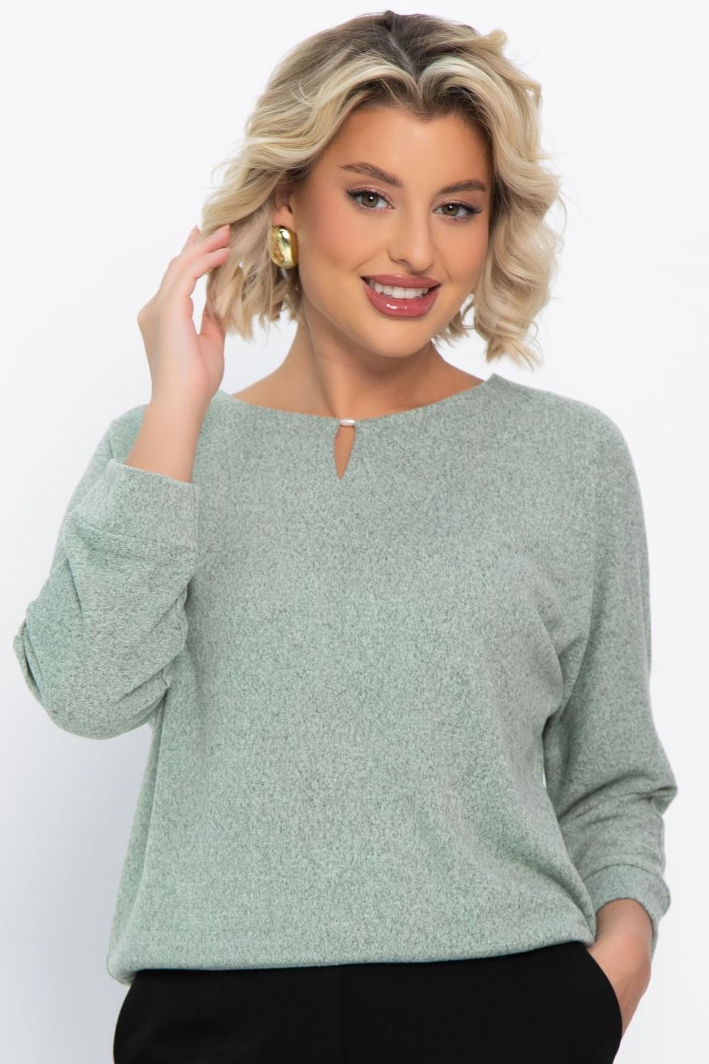 Джемпер трикотажный Претти (фисташковый) Б14788-50М LT Collection