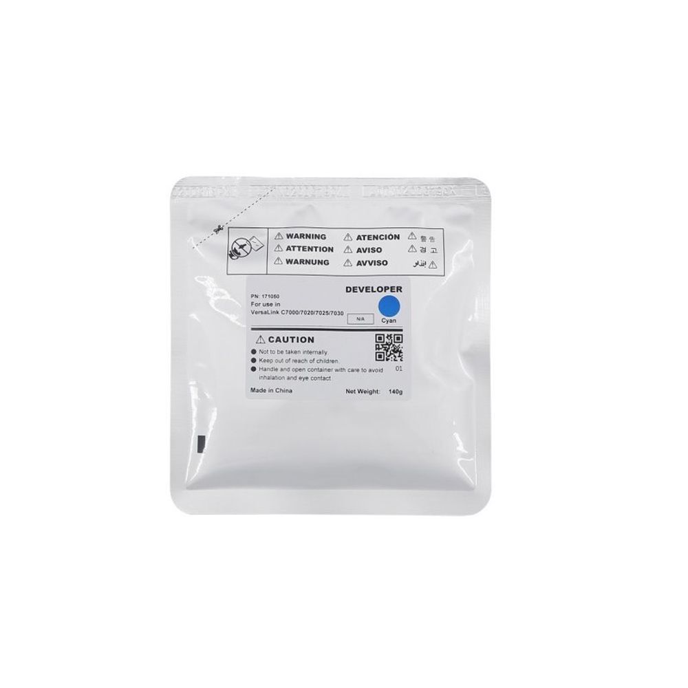 Девелопер для XEROX VersaLink C7000/C7020/C7025/7C030 (CET) Cyan, 140г, 400000 стр., CET171050