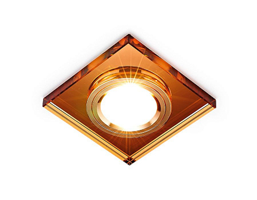 Встраиваемый потолочный точечный светильник 8170 BR коричневый MR16 D90 mm