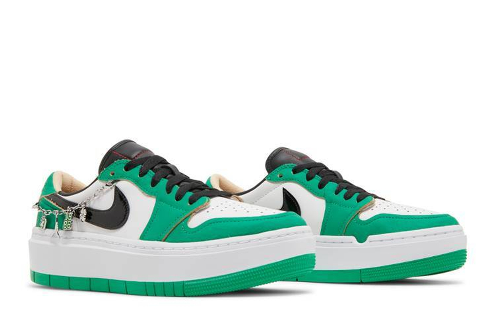 Кроссовки Jordan Air Jordan 1 Elevate Low "Lucky Green" (Женская размерная сетка)