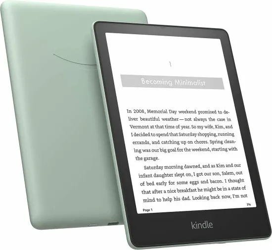 Электронная книга Amazon Kindle PaperWhite 2021 32Gb Signature Edition Зеленый | Agave Green