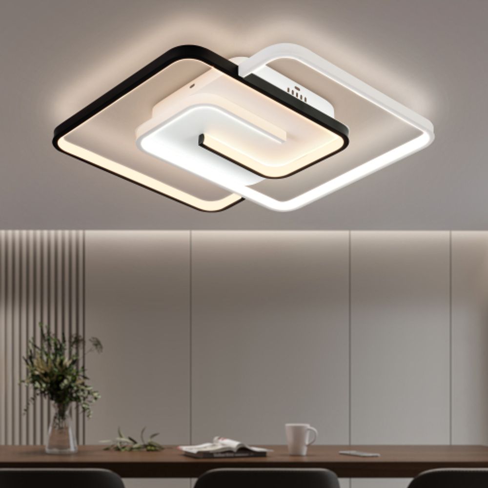 Светильник потолочный светодиодный Rivoli Jenny 6102-103 LED 3950К - 4400К 91 Вт модерн с пультом | Rivoli