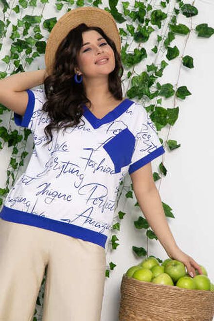 Блуза Лоран (белая) Б13509-20М LT Collection