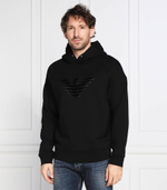 Худи Emporio Armani - черный(6L1ML9 1JWPZ)