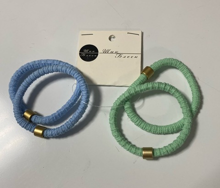 Резинки для волос "Спорт элит", классика, 5 см, цвет: рандом