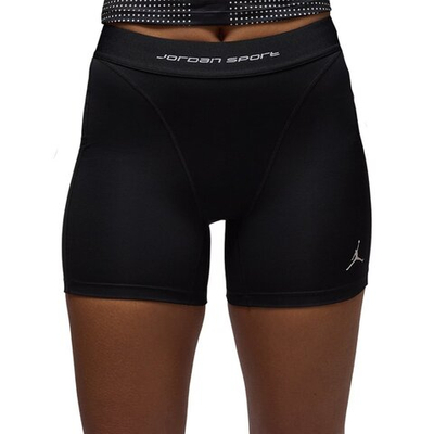 Баскетбольные женские шорты Jordan Sport Leak Protection Shorts: Period Black