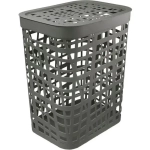 Корзина для белья ХАОС 55л французский серый