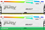 Оперативная память Kingston Fury Beast White Expo RGB DDR5 2x32GB (KF560C36BWEAK2-64)
