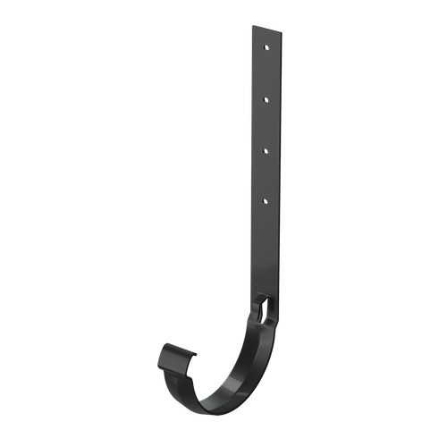 Кронштейн желоба металлический 300 мм Карбон LUX