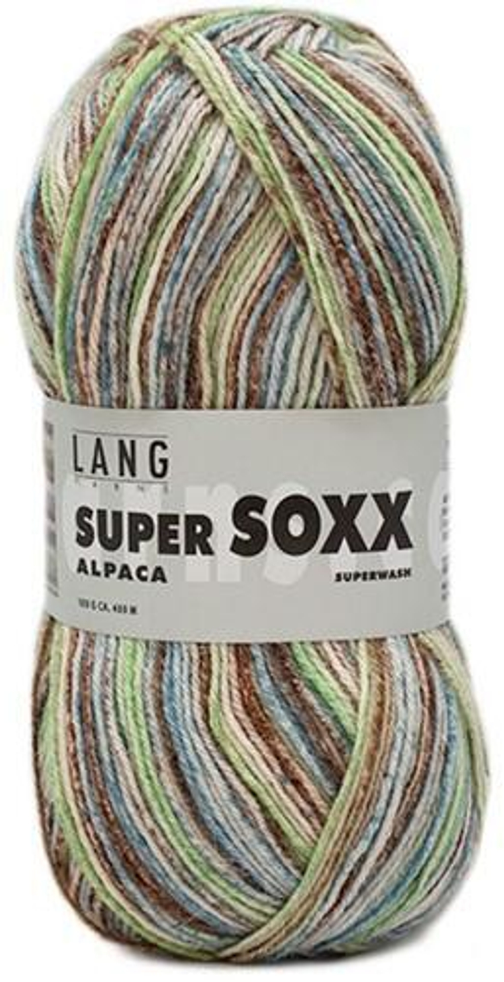 -30% Lang yarns Super Soxx Alpaca 100г / Носочная пряжа с альпакой