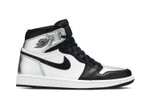 Кроссовки Jordan Air Jordan 1 High Og Retro "Silver Toe" (Женская размерная сетка)