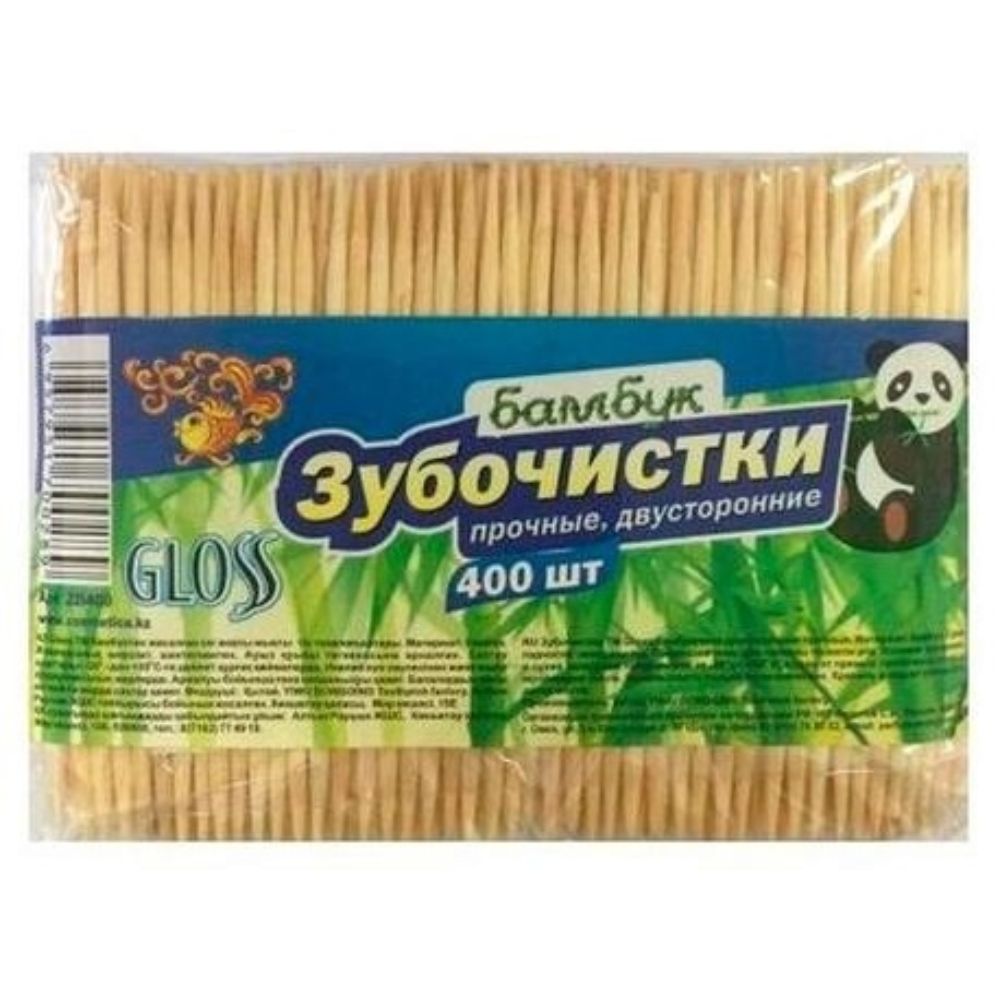 БОНУС Зубочистки Gloss 400 шт