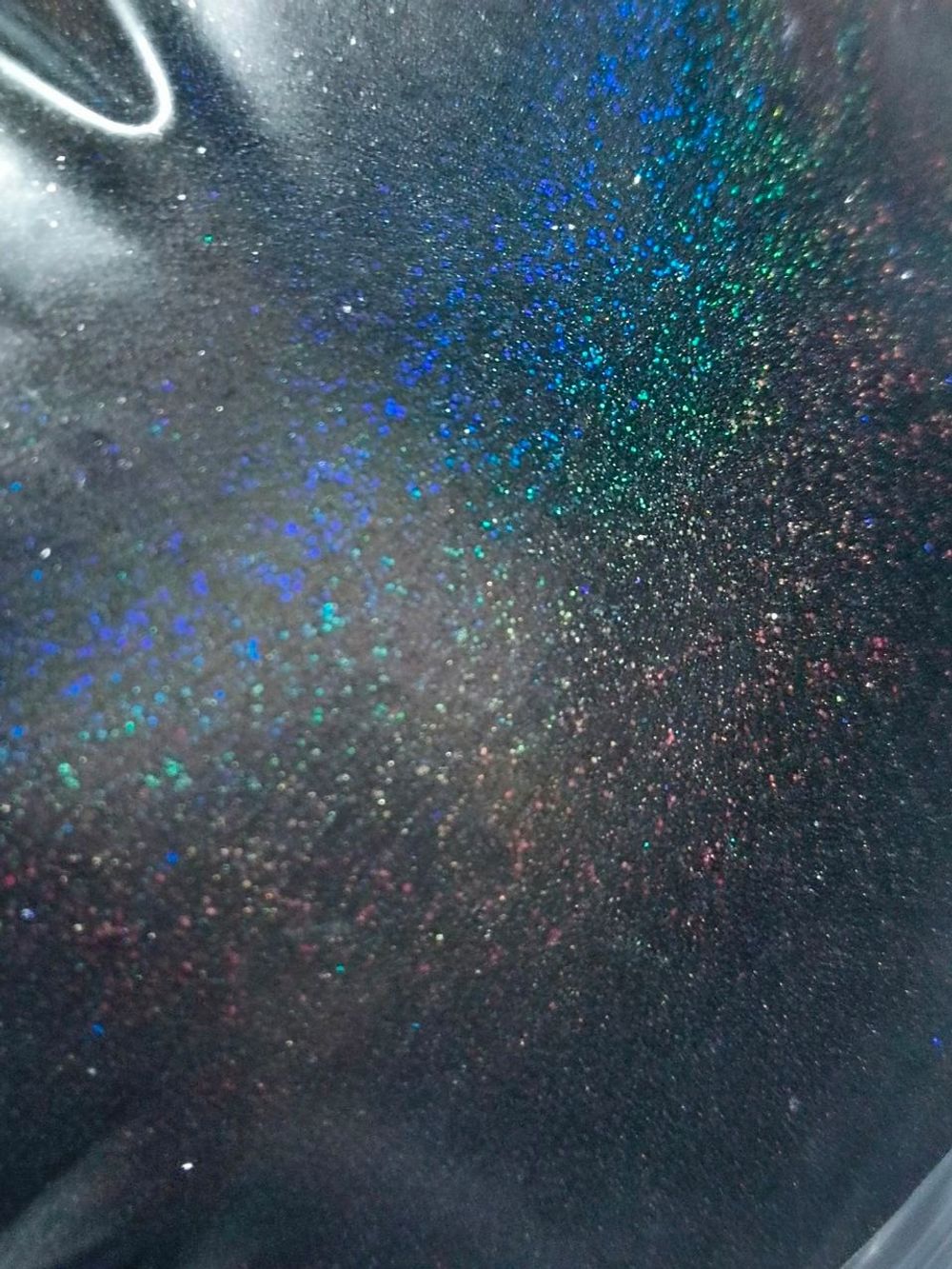 Блёстки Глиттеры 815-04мм - Ночной чёрный голографик - универсальные