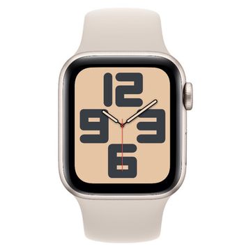 Apple Watch SE 2023, 44 мм сияющая звезда , спортивный ремешок