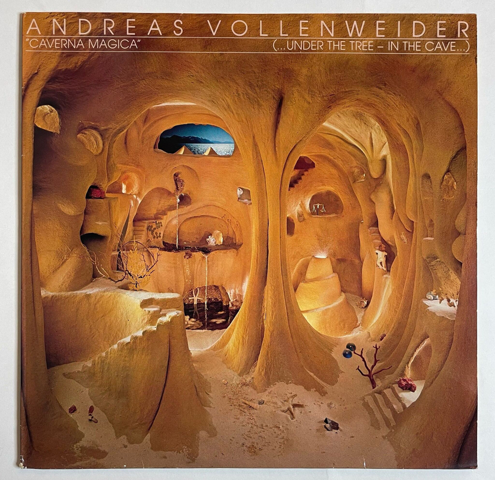 Винтажная виниловая пластинка LP Andreas Vollenweider Caverna Magica Under The Tree In The Cave (Holland 1983)