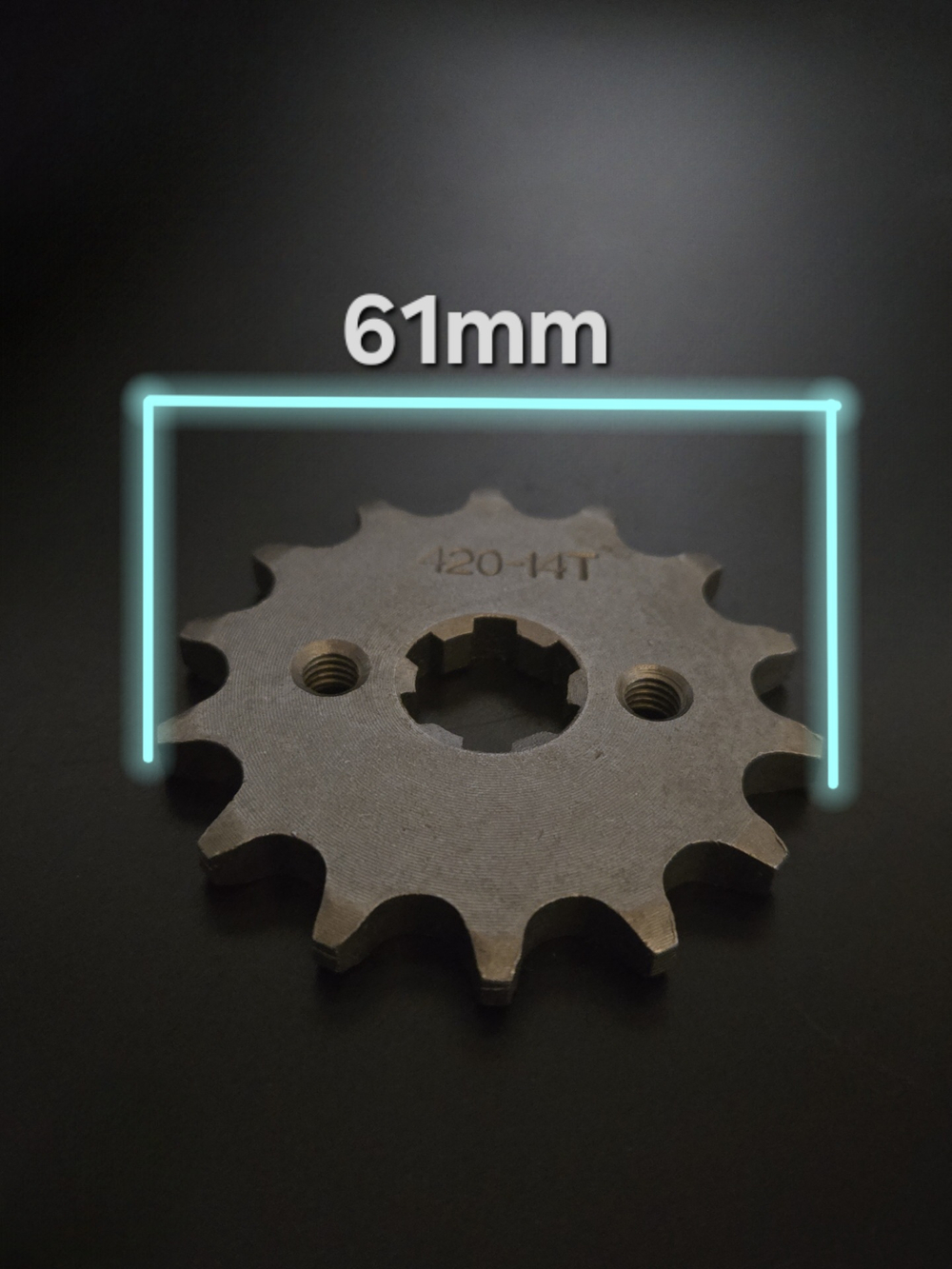 звезда передняя мопед Alpha альфа 420/14