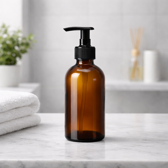 Флакон темное стекло mi&ko с дозатором 480 мл