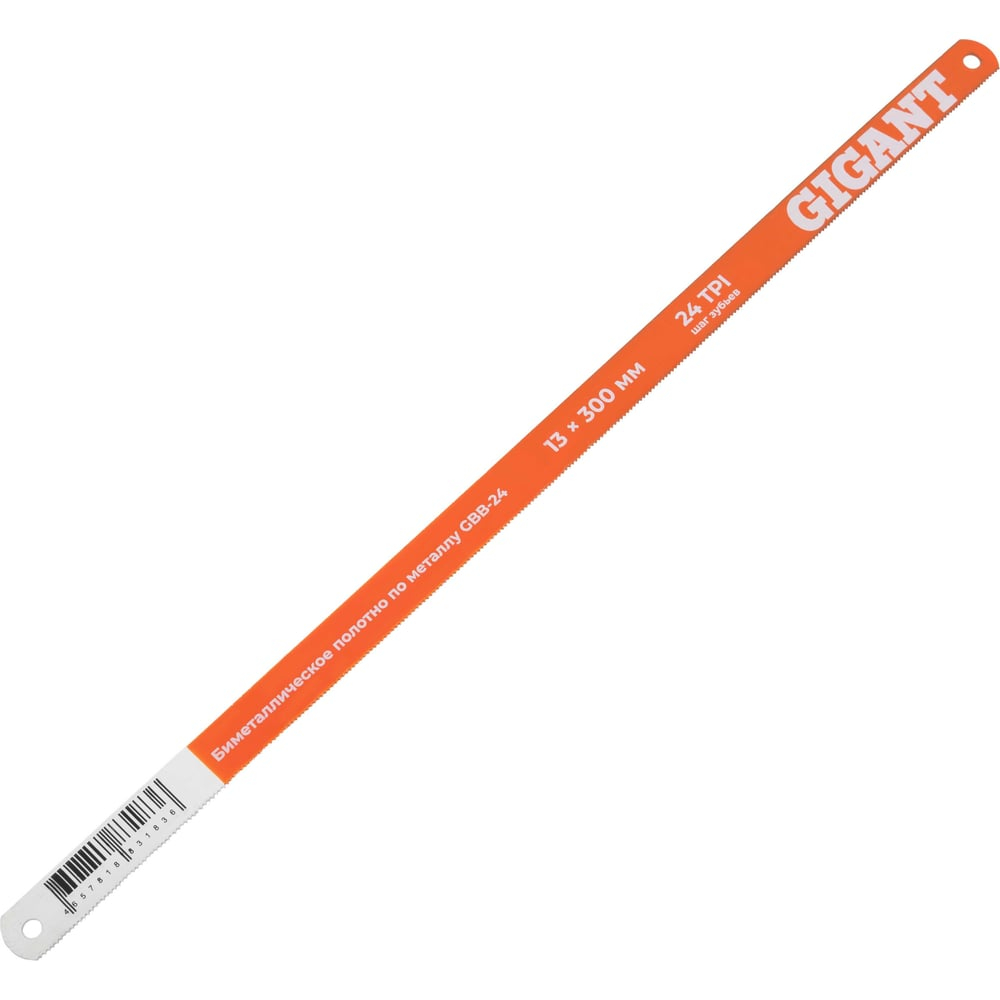 Биметаллическое полотно по металлу, 24 TPI: универсальный рез, 300 мм, Gigant GBB-24