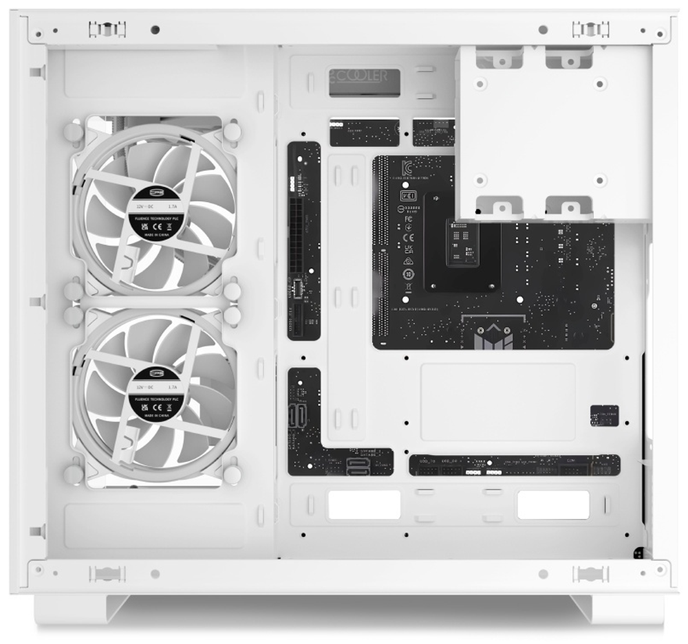 Корпус Pccoler C3 T500 ARGB WH белый