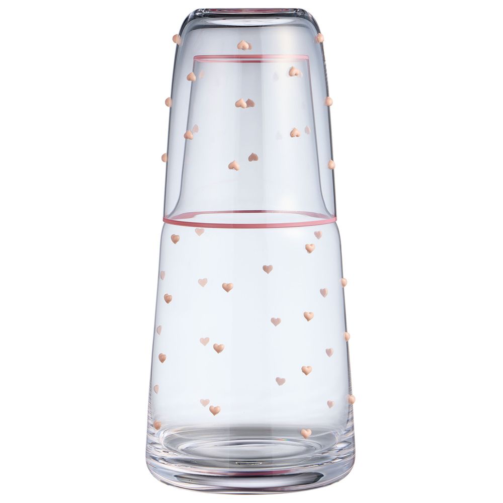 ГРАФИН С КРЫШКОЙ-СТАКАНОМ "SWEETY" 890/330 МЛ