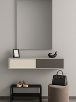 Тумба консольная Монохром