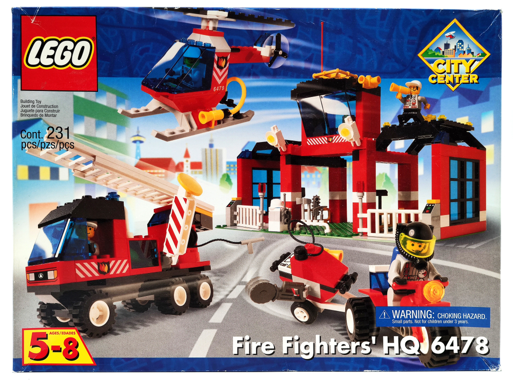 Конструктор LEGO Town 6478 Пожарная часть