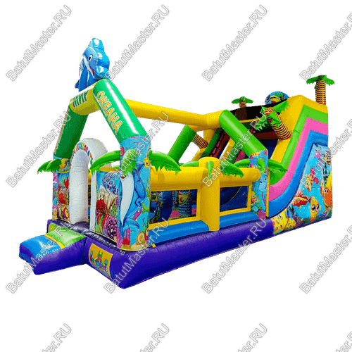 Батут "Волшебный океан", 8*4*5 м