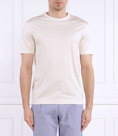 Футболка Thompson BOSS BLACK - бежевый(50491179)