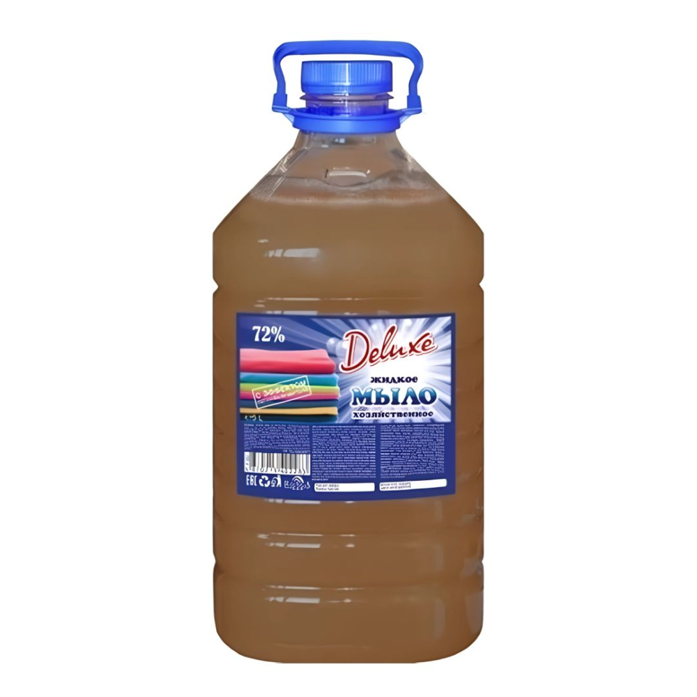 Мыло жидкое Deluxe хозяйственное 5 л