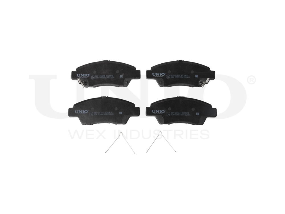 Колодки тормозные диск. передние UNIO BRP-20324