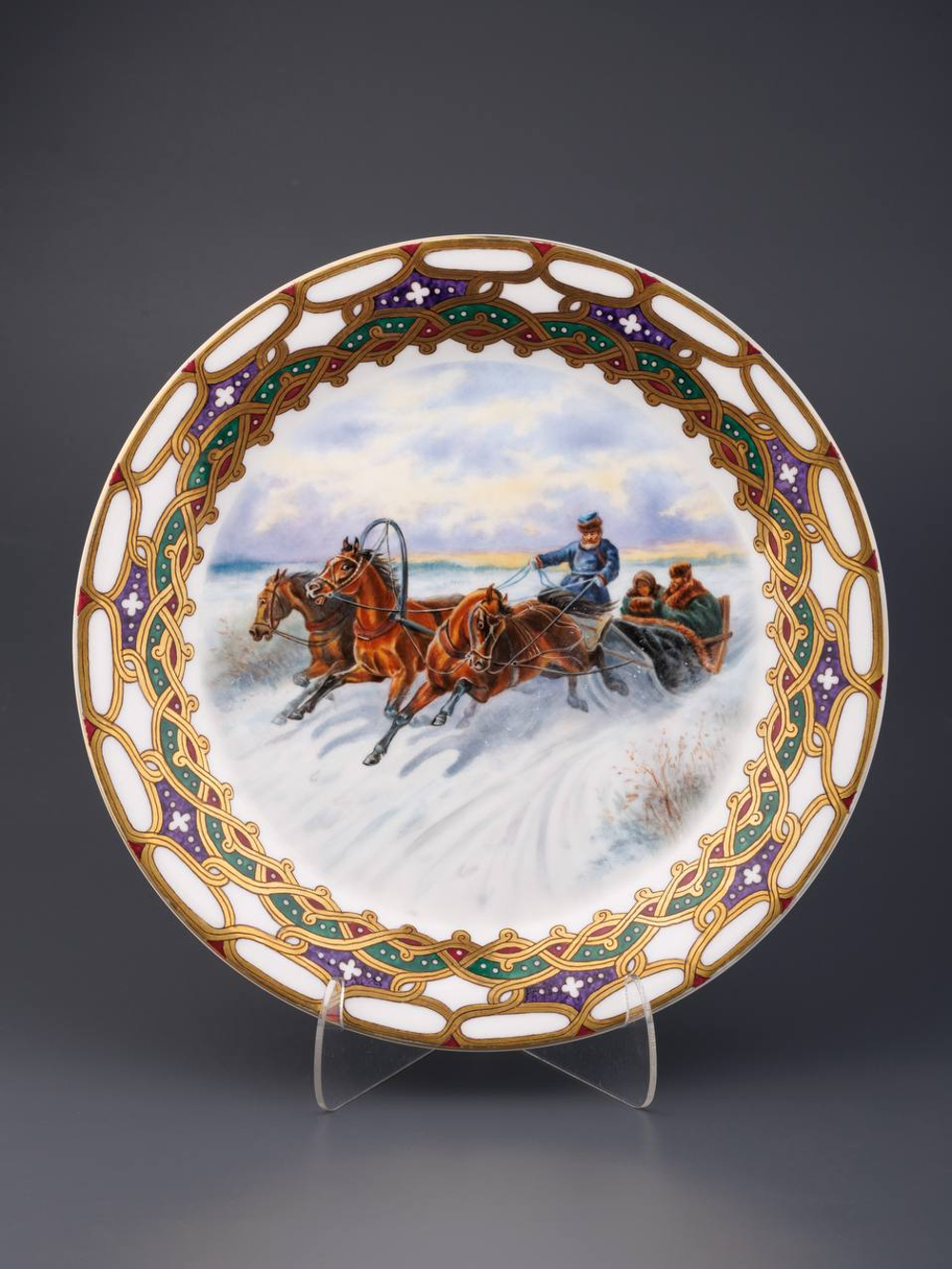 Сервиз чайный «Русская тройка»