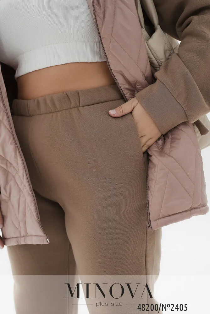 Костюм 2405-бежевый Minova