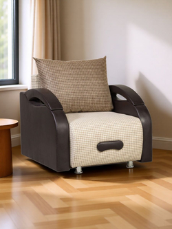 Кресло-кровать, Юпитер Ратибор Светлый, 96х90х80 см, для дома, дачи, балкона