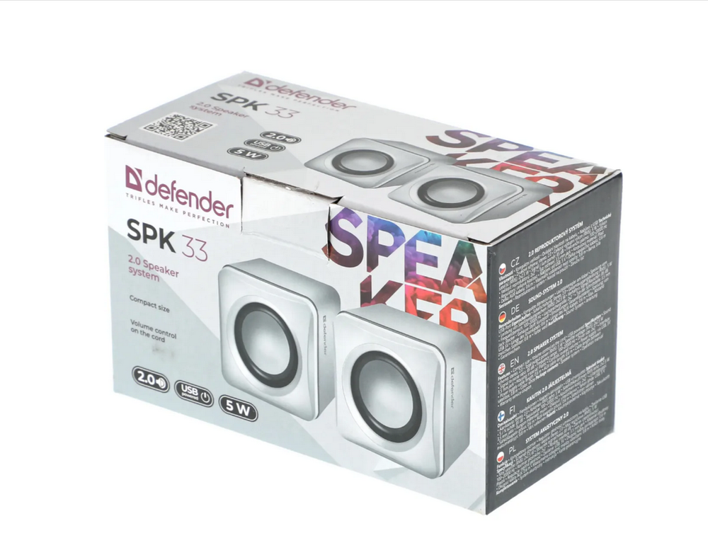 Акустика 2.0 Defender SPK 33 USB