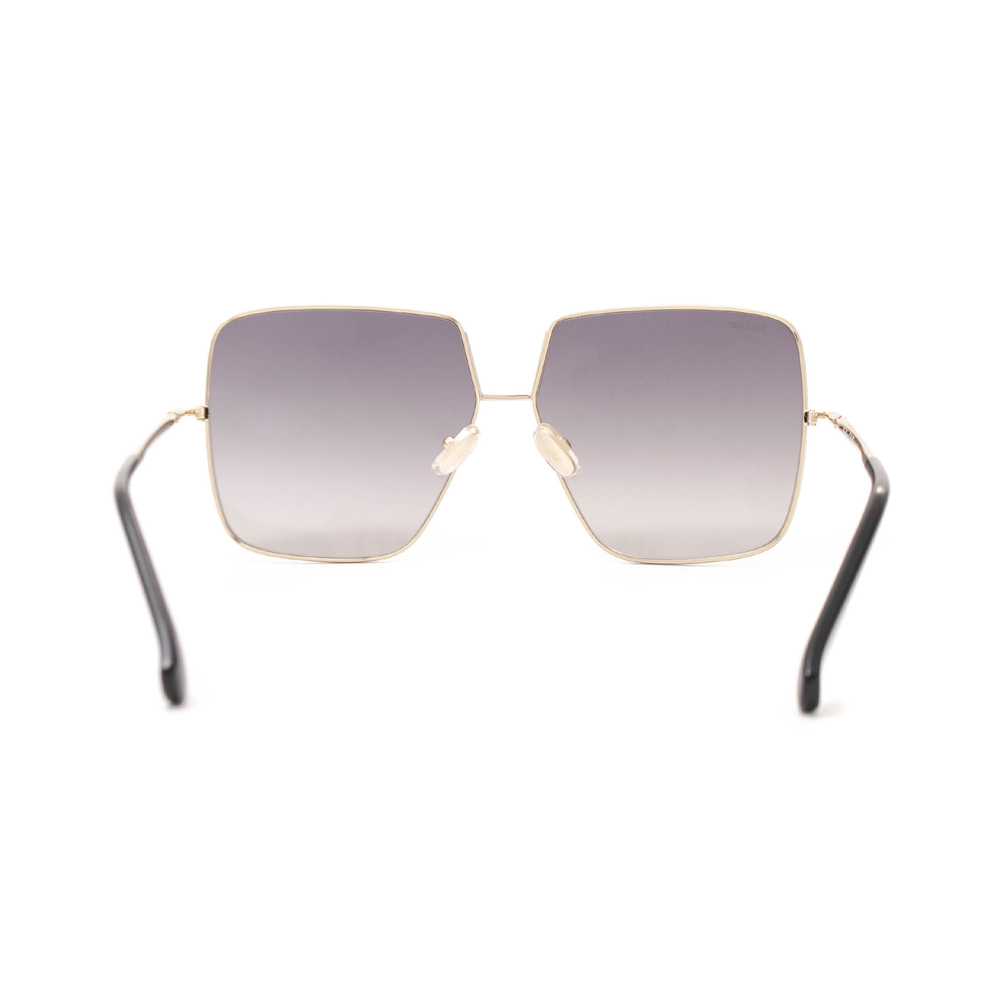 Солнцезащитные очки MaxMara 0082 32B многогранник черные с золотом