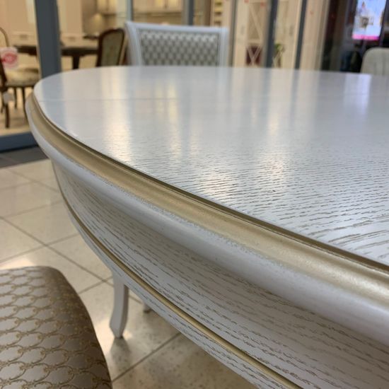 Стол Азалия 1250 (дуб тон 1/патина жемчуг)