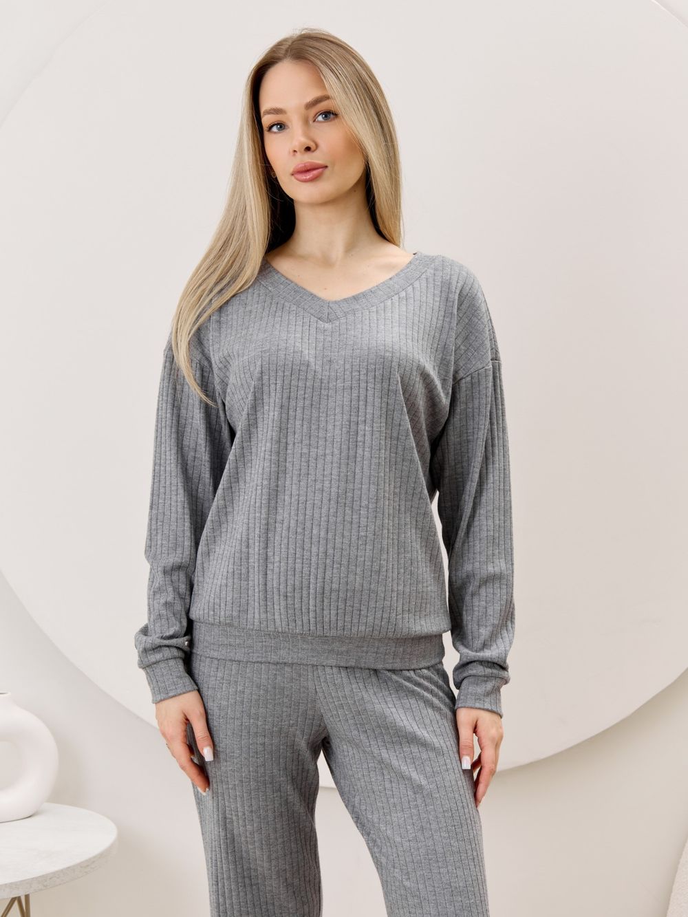 Джемпер Эвила-3 Виотекс СЕРЫЙ