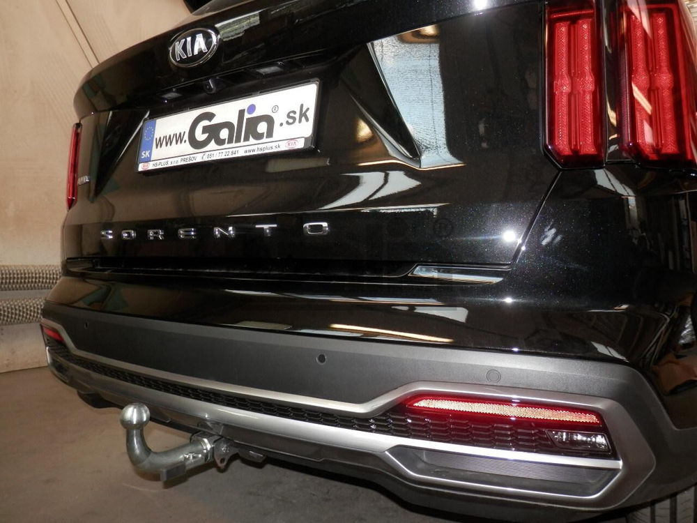 Оцинкованный фаркоп на Kia Sorento MQ4 2020- (без электрики), Galia K050A