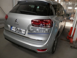Фаркоп оцинкованный Galia C068C для Citroen C4 Picasso, C4 Grand Picasso 2013-, Peugeot 308 хетчбек, универсал 2013-(паспорт и сертификат в комплекте)(без электрики)