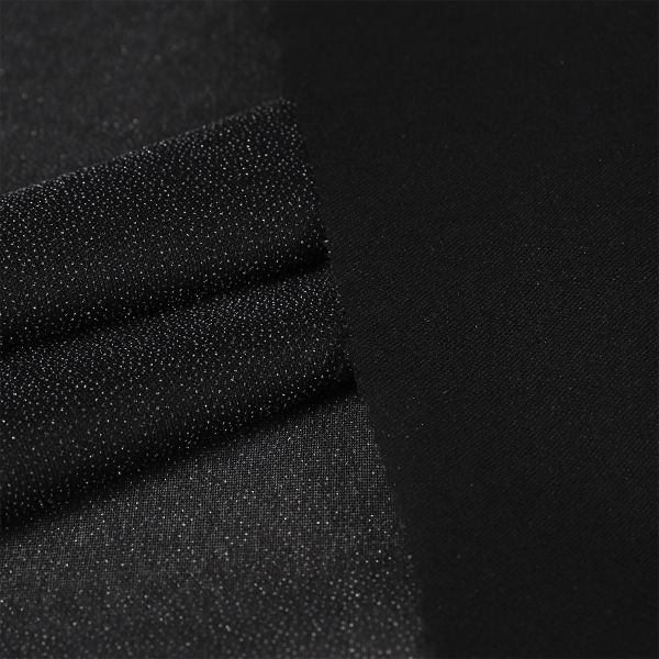 Дублерин эластичный 31 г/м², 231B черный 150см уп.1м, IdealTex