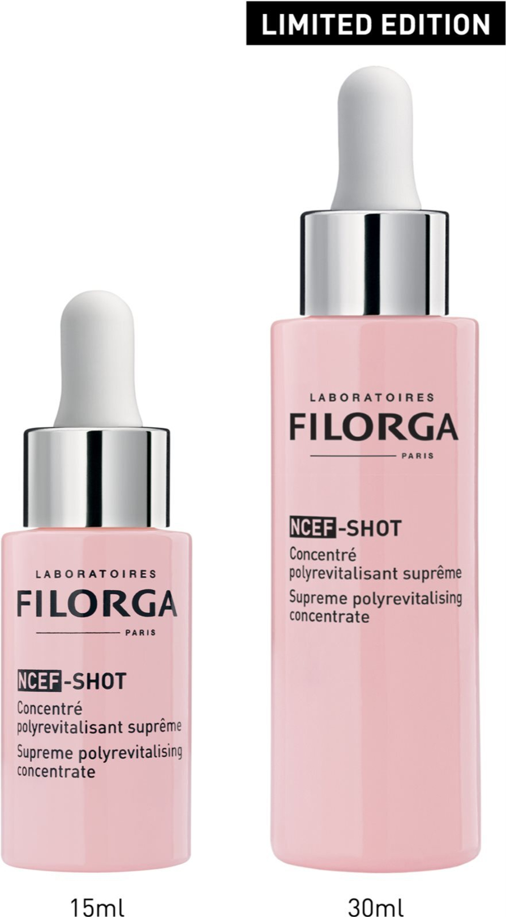FILORGA NCEF -SHOT - интенсивно восстанавливающая сыворотка против старения кожи /   30  ml  / GTIN 3540550009353