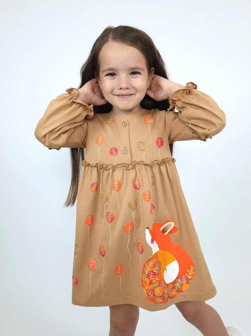 9-105-1 Платье для девочки