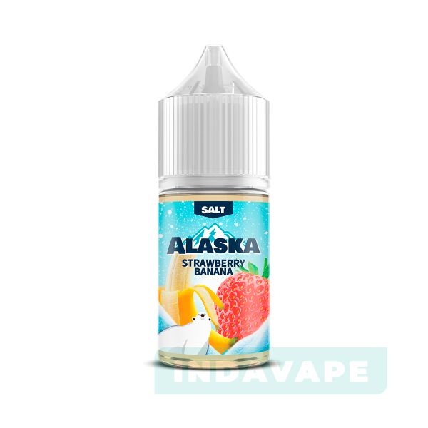 Купить Жидкость Alaska Salt - Strawberry Banana 30 мл