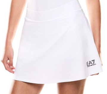 Теннисная юбка EA7 Tennis Pro Mini - brilliant white
