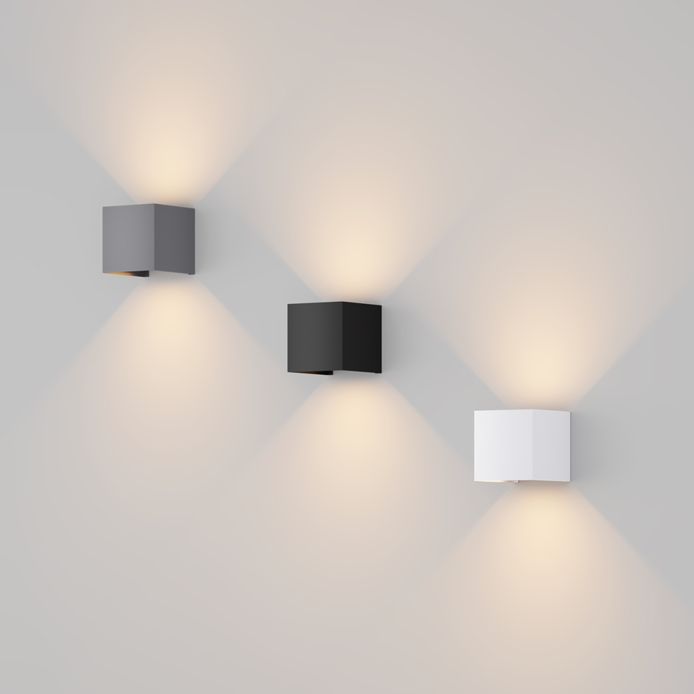 Светильник фасадный уличный настенный led ip54 Fulton 3000К 6Вт