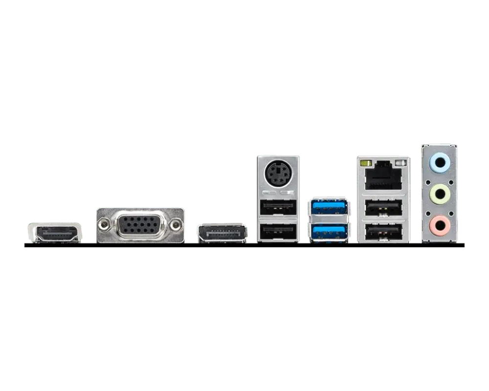 Материнская плата MSI PRO H610M-G, LGA1700, 2xDDR5, mATX (PRO H610M-G)